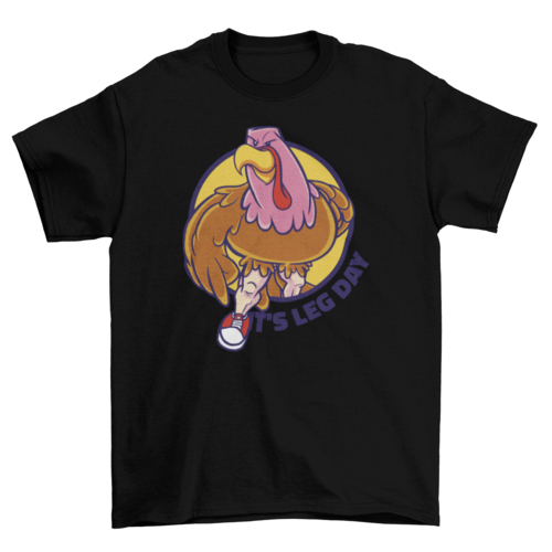 PeakPulse Tee leg day T-shirt