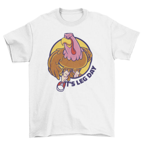 PeakPulse Tee leg day T-shirt